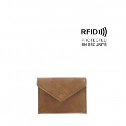 Debbie Card Case - Dark Sand 